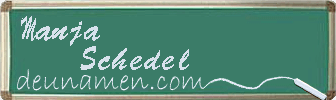 Manja Schedel Visitenkarte